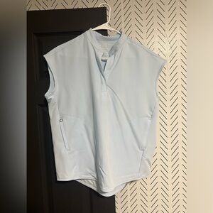 Figs Scrubs- Dusty Blue XXS Top XXS Tall Pants